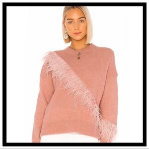 [cinq a sept] Merritt Pullover in Peony Pink